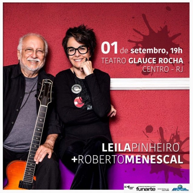 Leila e Menescal