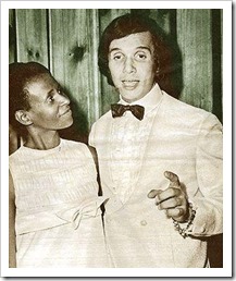 Helena dos Santos com Roberto Carlos